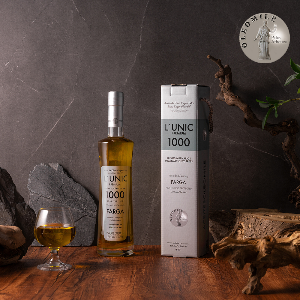 올리오올리바 항공직송 엘루닉 1,000년 엑스트라버진 올리브오일 500ml - 상품 이미지