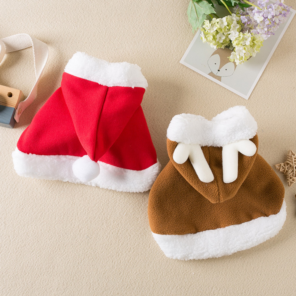 위드레오 강아지 크리스마스옷 고양이 크리스마스 애견겨울옷 망토