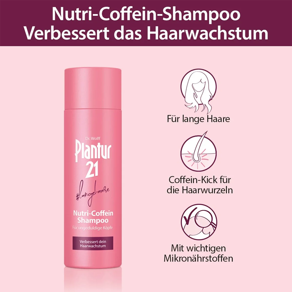 플랜투어 21 뉴트리 카페인 샴푸 모발성장 긴머리200ml Plantur - 상세 이미지 4