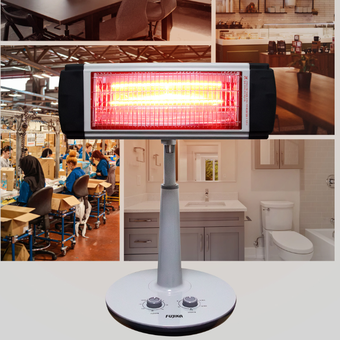 거실 좌석용전기히터 무소음 난로 사무실 가정용 화장실난방기