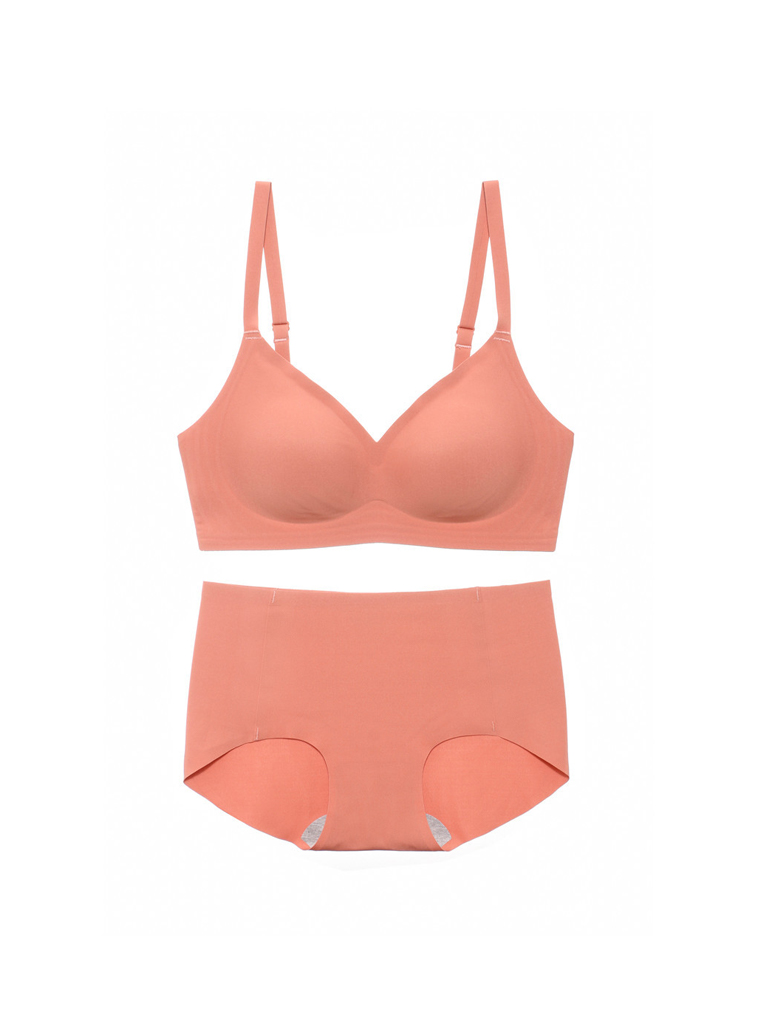 [쉼브라] 노와이어 FIT 핏브라 set 브라팬티세트 심리스브라 수면브라 편한브라 여성속옷 여성브라 이미지 6