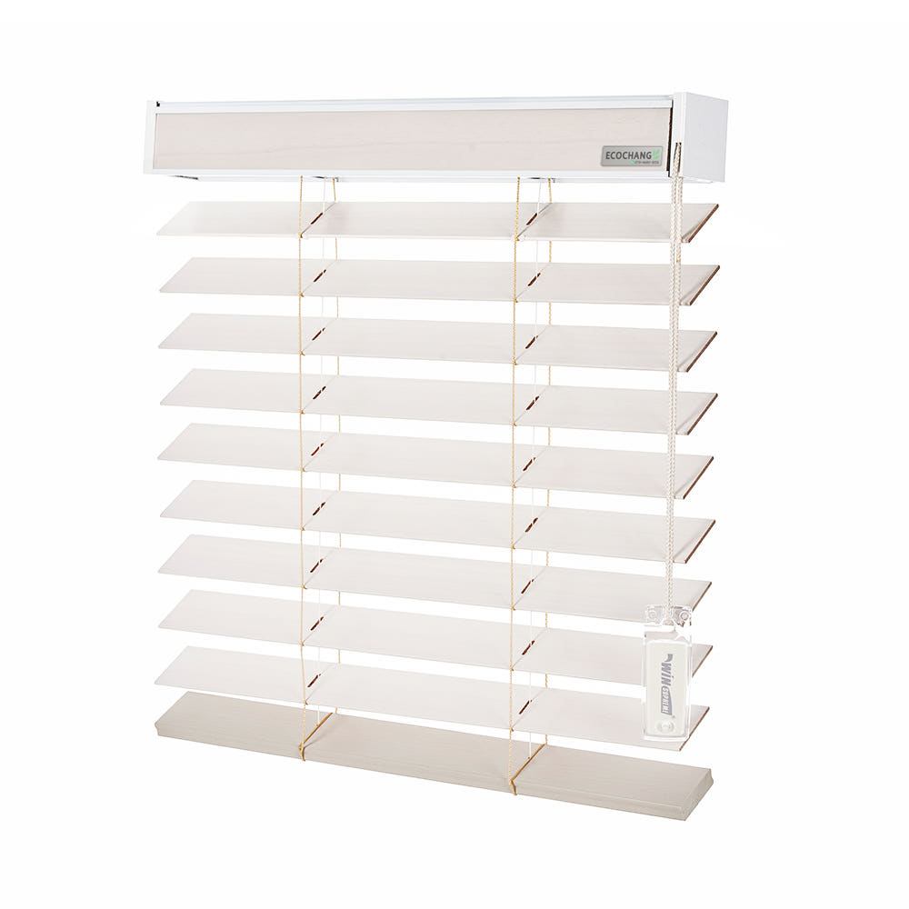 에코창 우드 블라인드 암막 거실 창문 베란다 실크 ECOSILK 40X60