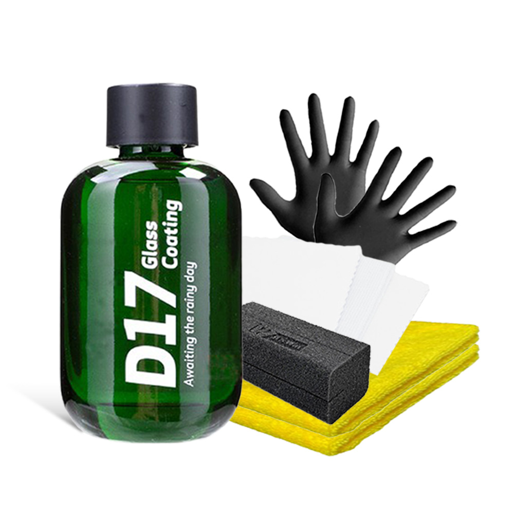 도깨비 D17 자동차 유리 발수 코팅제 45ml + 타월2장+장갑 - 메인 이미지