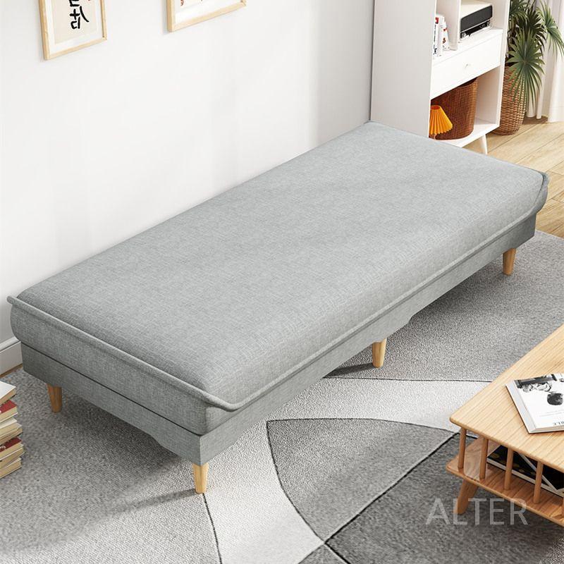 침대 확장 프레임 간이 베드 깔판 연장 라이트 그레이 180x85x40cm - 상세 이미지 3