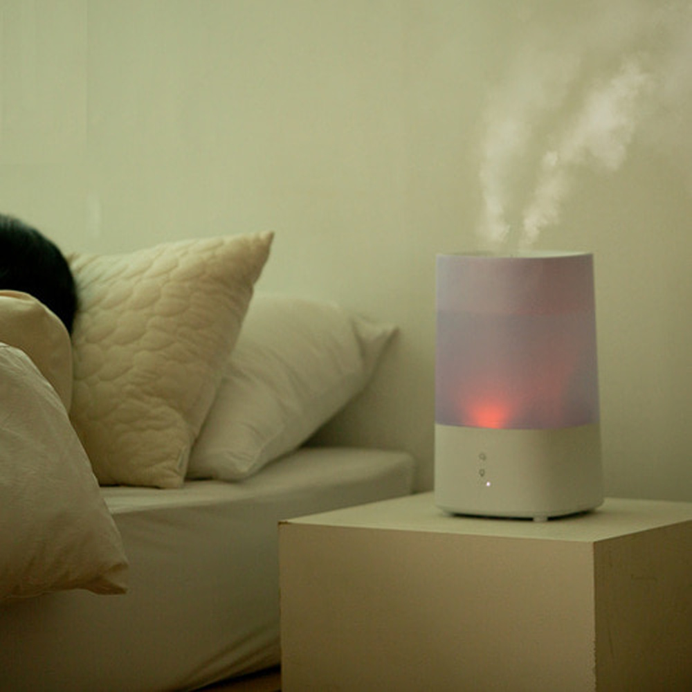 사무실 탁상용 가습기 무소음 통세척 세척편한 타워형 저소음 4L