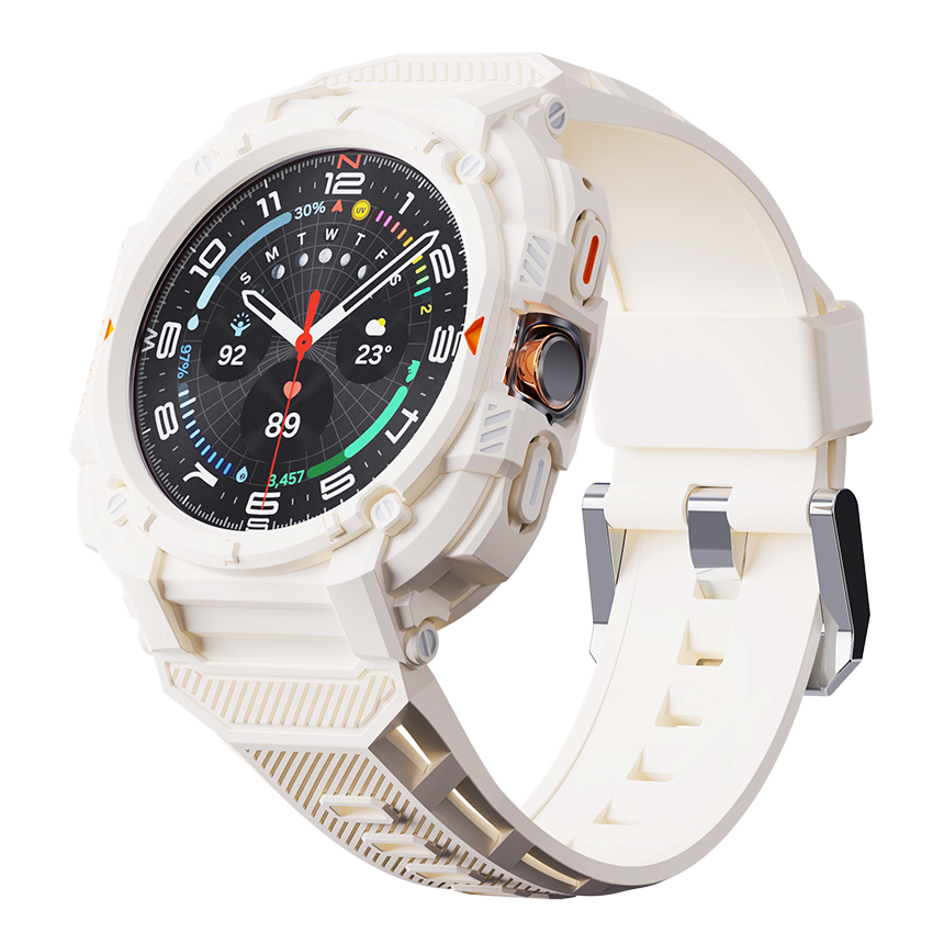 갤럭시워치 스트랩 러기드 일체형 밴드 갤럭시워치울트라, 47mm, 샌드 - 상품 이미지