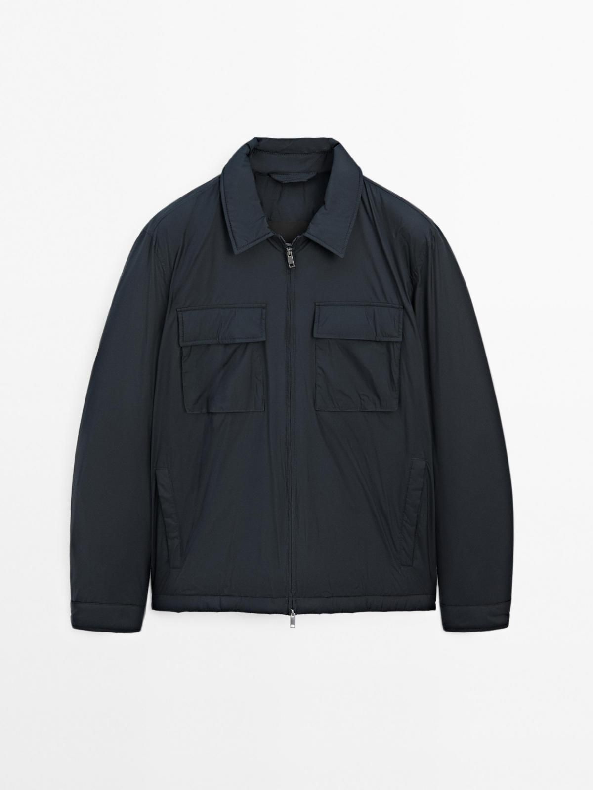 마시모두띠 테크니컬 경량 발수 윈드브레이커 재킷 3105/403 NAVY BLUE - 메인 이미지