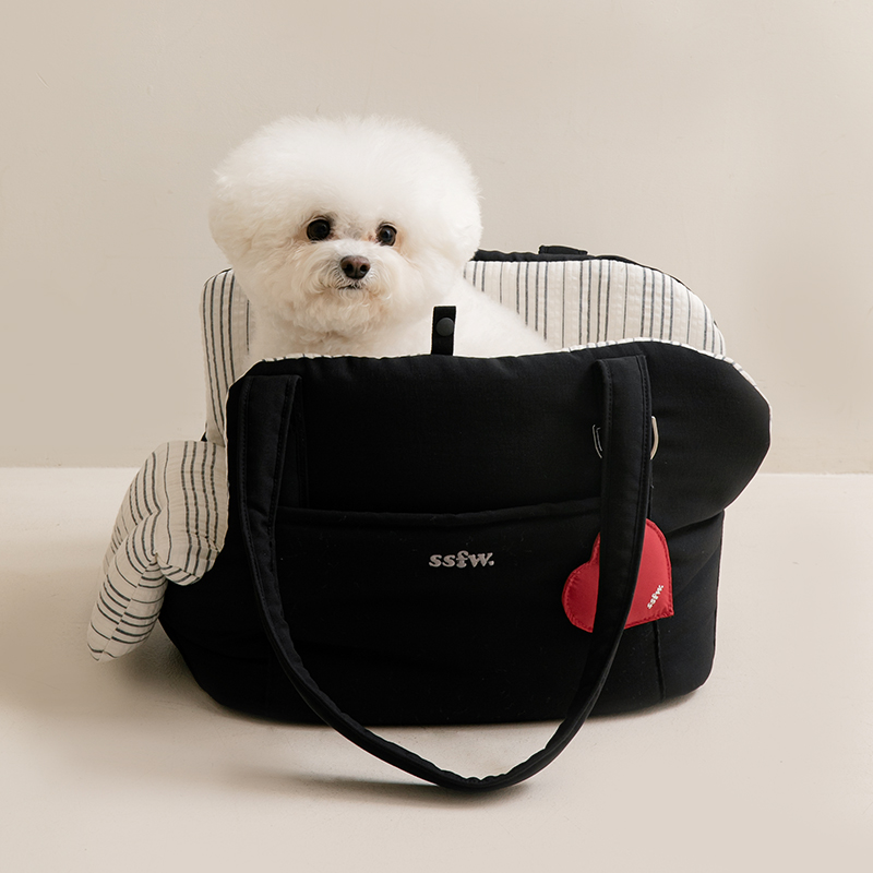 SSFW Muffin bag - 블랙 - 상세 이미지 2