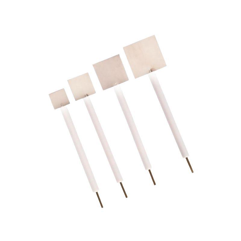 백금 전도율 측정 상대 노드 전극 10x10x0.3mm - 상세 이미지 2