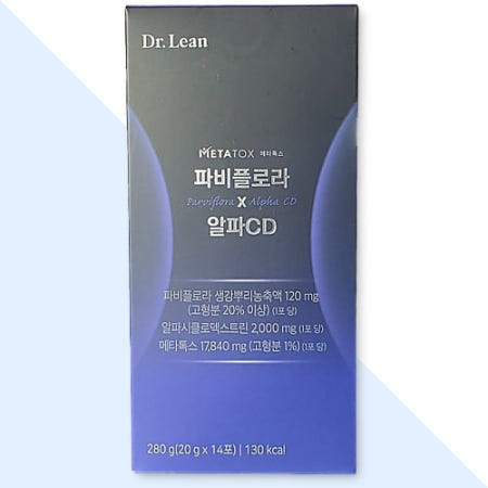 닥터린 파비플로라 알파CD 20g 대용량 14포 생강뿌리농축액 탄수화물관리