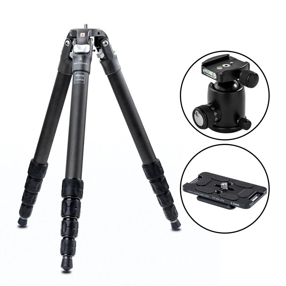 포토클램 PTC-3352TC+38NS 트래블러 여행용 경량 카본 카메라 삼각대 PTC-3352TC+PRO38NS - 상품 이미지