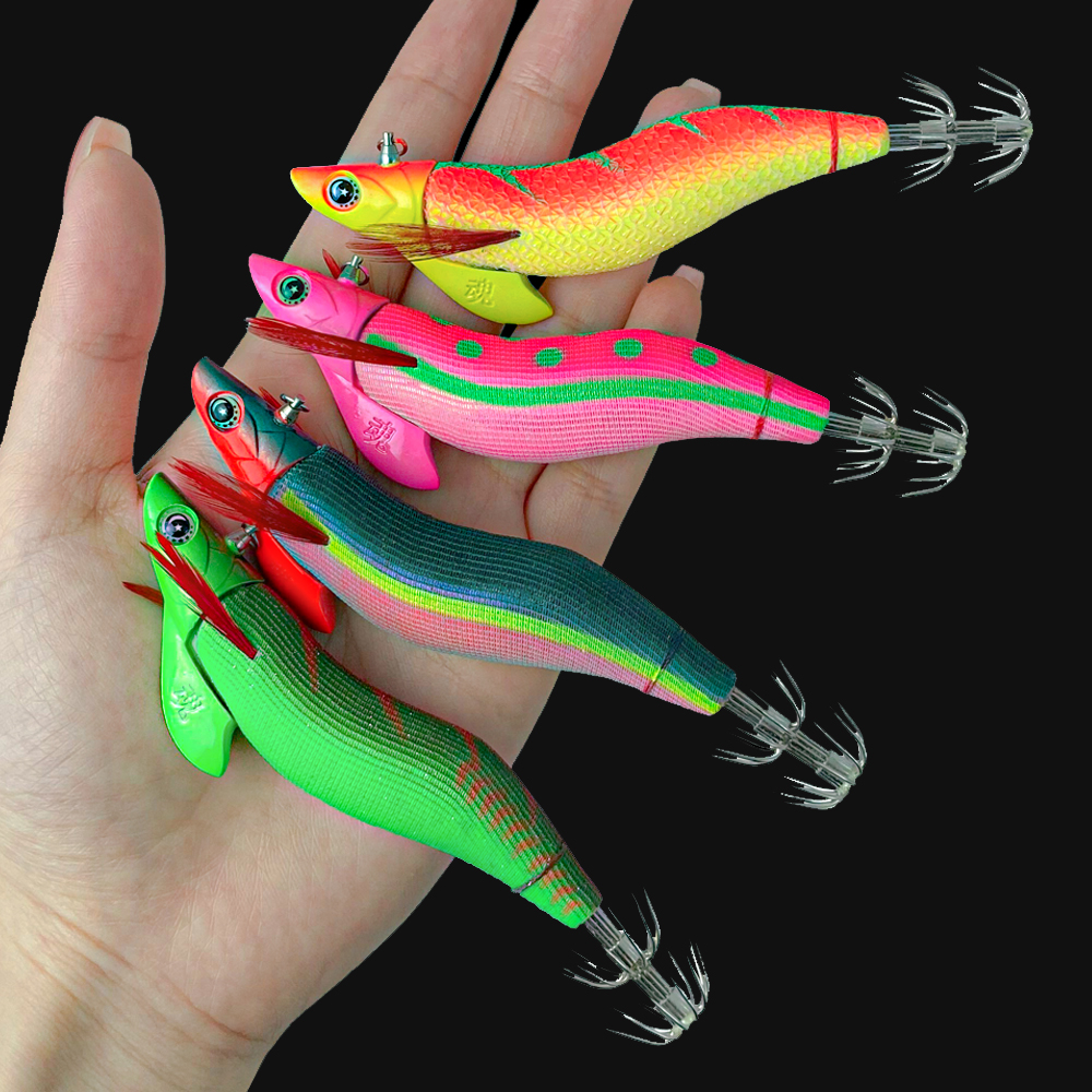 혼신에기 오동목 팁런에기 2.7호 25g 30g UV 야광 국내 최초 볼베어링 장착 - 상품 이미지