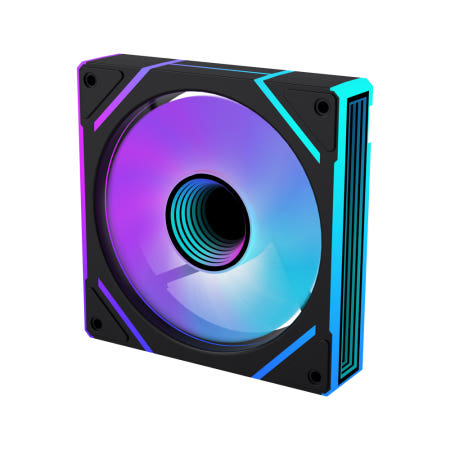 에이원아이엔티 AONE 스톰 인피니티 프로 ARGB PWM 리버스 블랙 시스템 쿨러 120mm 쿨링팬