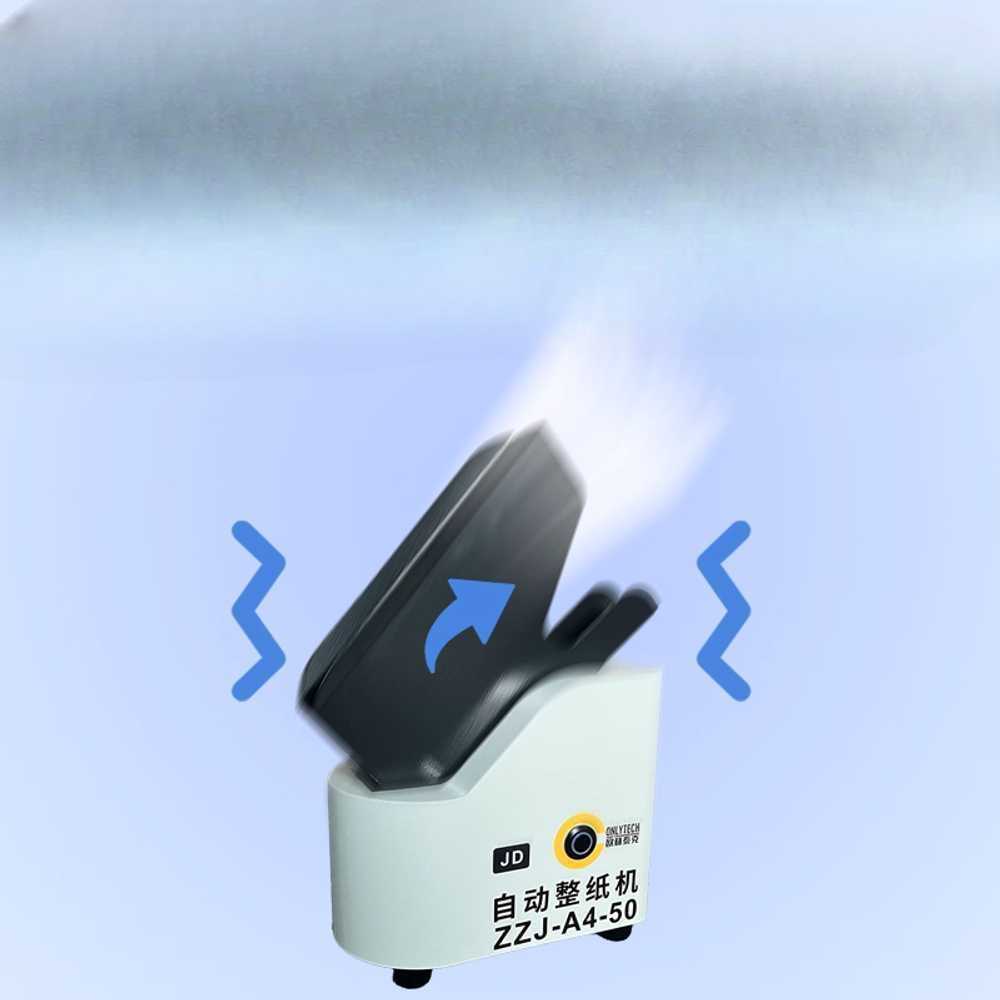 전동 종이 정리기 인쇄 후가공 자동 제본 정렬 시스템 단면 자동 - 상세 이미지 2