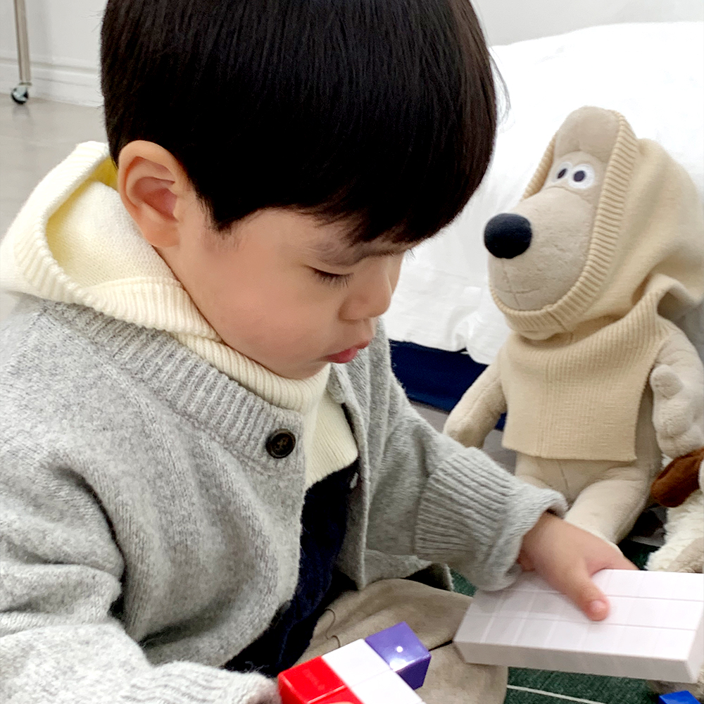 아기 바라클라바 털모자 유아 비니 니트 겨울 모자 국내생산 이미지 6
