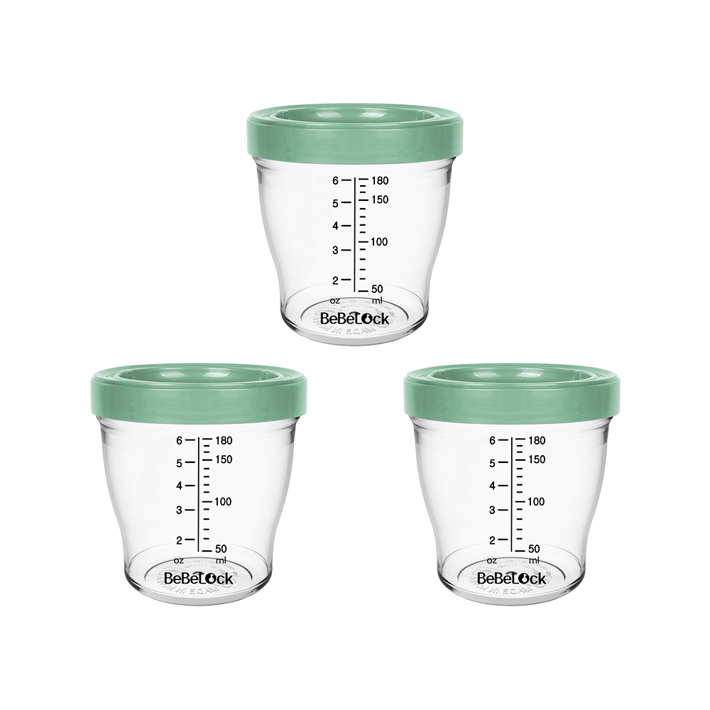 베베락 아이와 트라이탄 밀폐 이유식용기 130ml(3P) 이미지 6