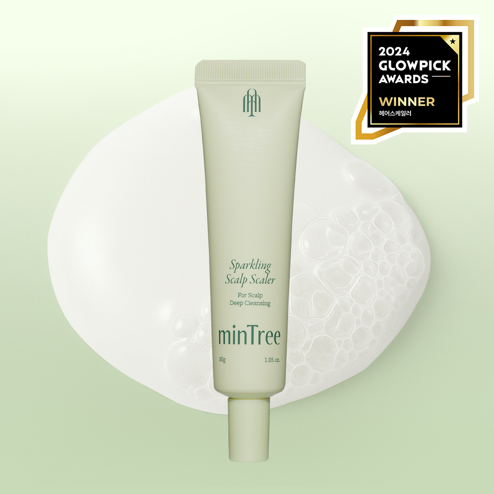 [대용량] 민트리 스파클링 스칼프 스케일러 30g 두피스케일링 두피청소 두피치약 셀프두피케어 탈모완화기능