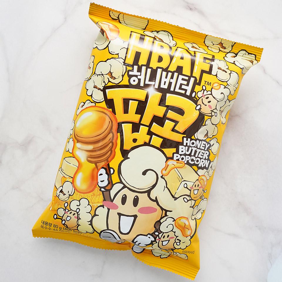 메가마트 HBAF 바프 허니버터 팝콘 80G - 상세 이미지 2