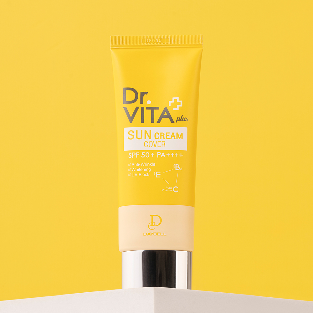 닥터비타 비타민 선크림 커버 60g SPF50+ PA++++ - 상세 이미지 2