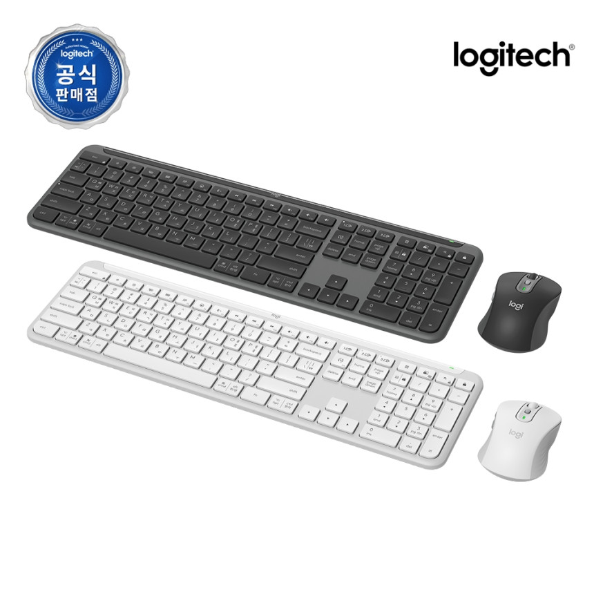 로지텍코리아 공식 Signature Slim MK950 Combo 그래파이트, 팬터그래프(Pantograph)
