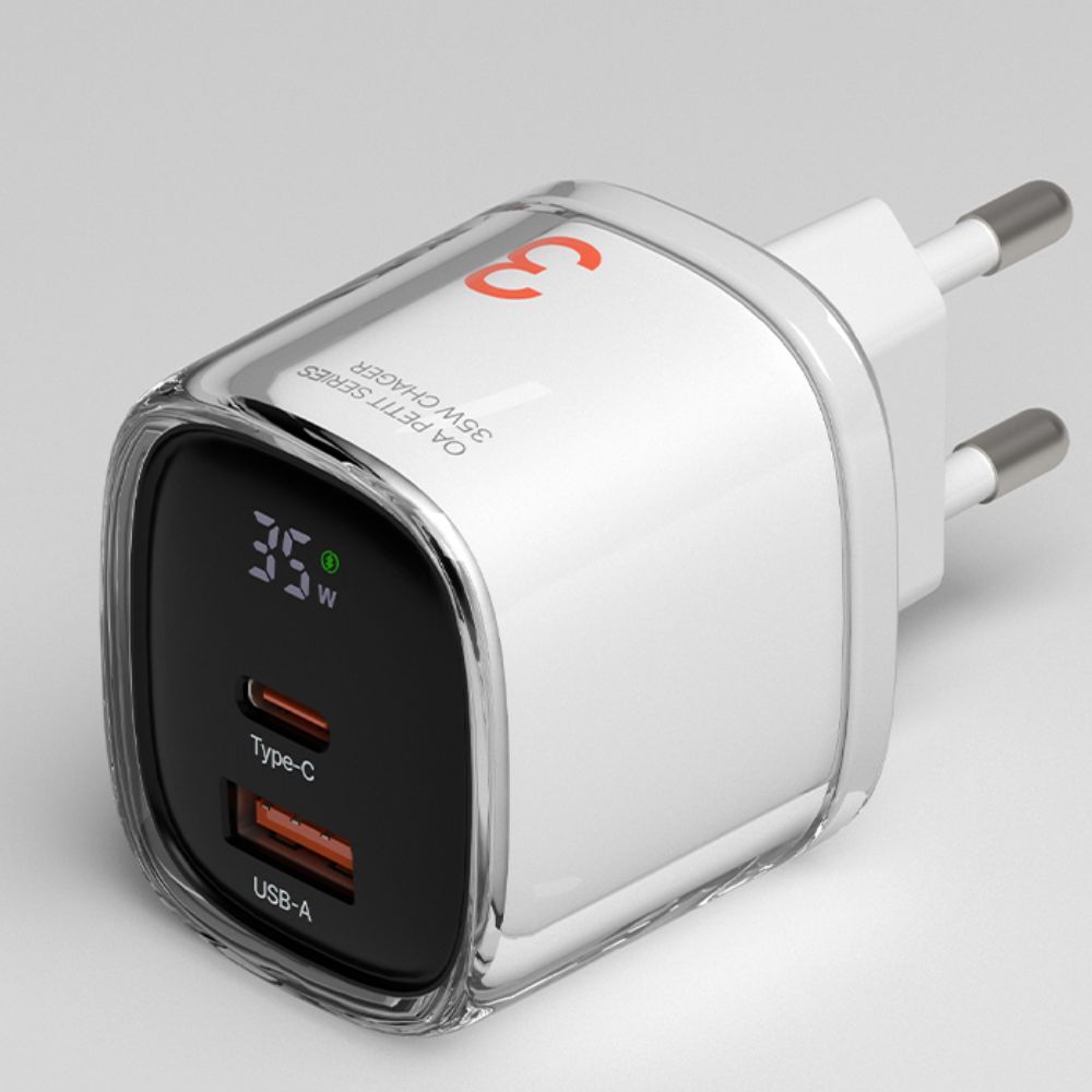 오아 쁘띠차저 35W GaN PD3.0 PPS 2포트 초고속 멀티 충전기 USB C타입 - 메인 이미지