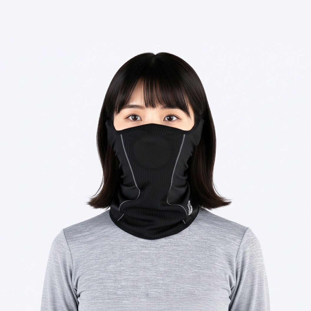 다이나믹 에어홀 안면마스크 방한마스크 넥게이터 러닝 넥워머 김서림방지 기모 방한용품 - 상세 이미지 5