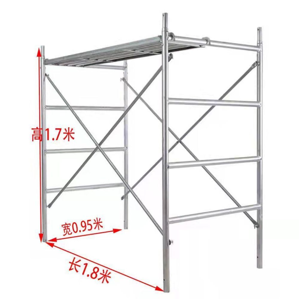 시스템비계 높이조절 작업 고소작업대 bt 발판 공사장 다이 작업대 높이 1m 1.8m x 0.95m 1.5 - 상품 이미지