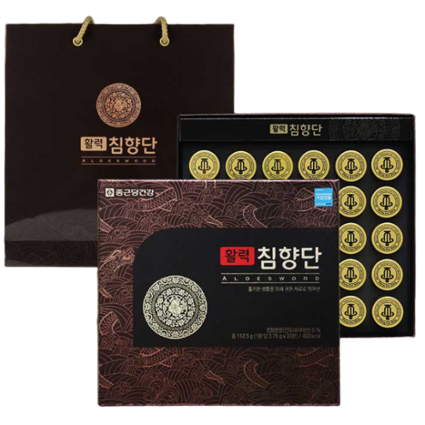 종근당건강 활력침향단 3.75g x 30환 - 상품 이미지
