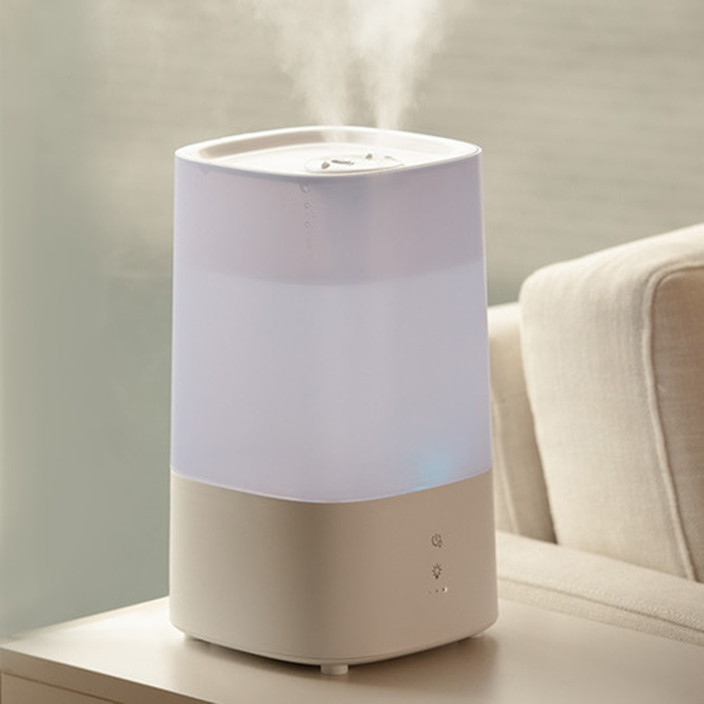 사무실 탁상용 가습기 무소음 통세척 세척편한 타워형 저소음 4L