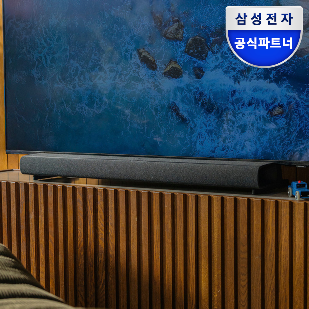 삼성전자 하만카돈 인챈트 1100 사운드바 풀패키지 (사운드바+서라운드+우퍼) TV 스피커바 벽걸이 홈시어터 돌비애트모스 HKENCH1100BLKAS - 메인 이미지