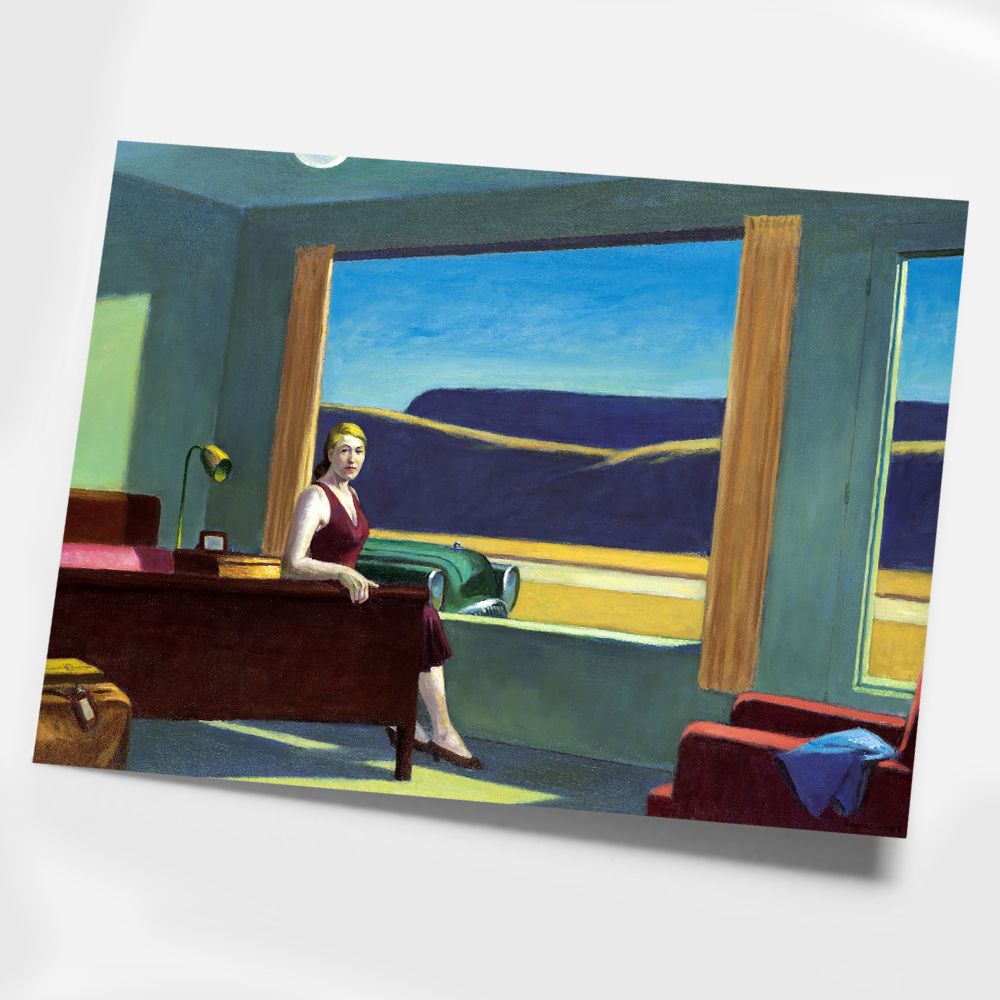 에드워드 호퍼 인테리어 그림 액자 포스터 명화 Western Motel 1957 - 상세 이미지 3