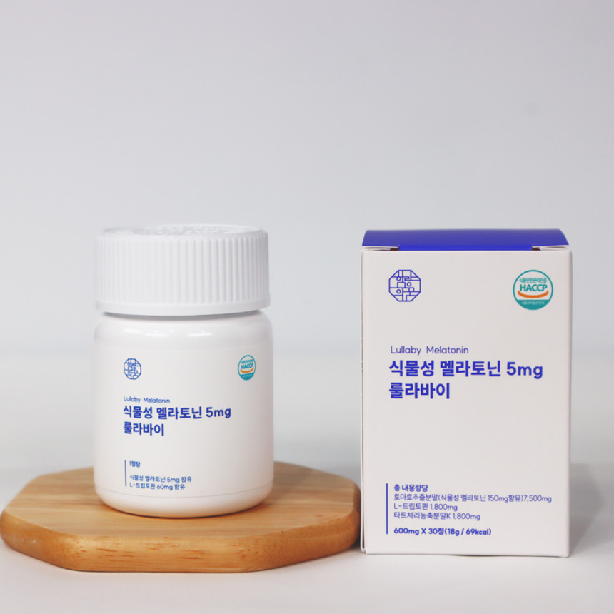 식물성 멜라토닌 정당 5mg 함유 룰라바이