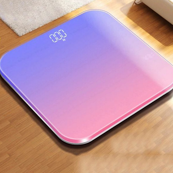 스마트 디지털 체중계 피트니스 led 체중계 그라데이션 온도표시 가정용