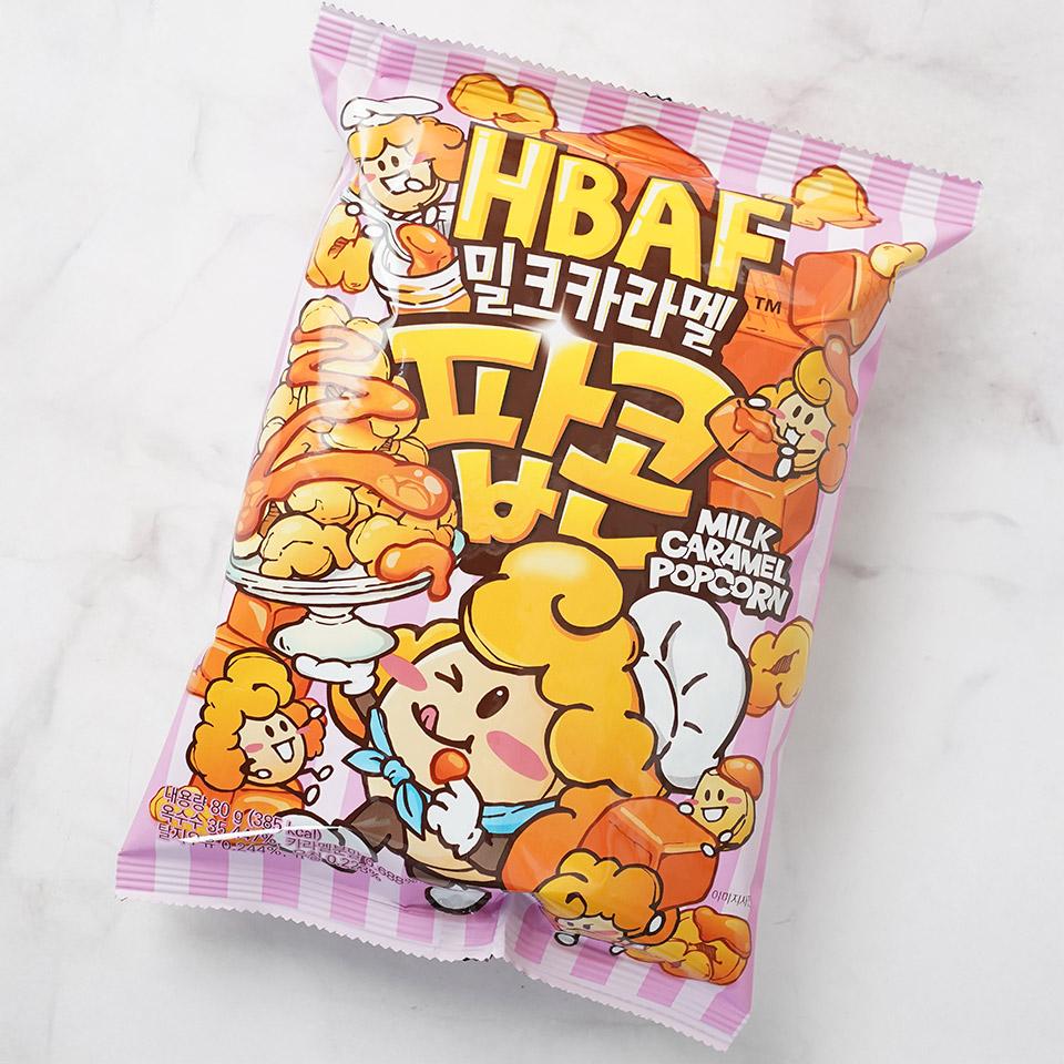 메가마트 HBAF 바프 밀크카라멜 팝콘 80g - 상세 이미지 2
