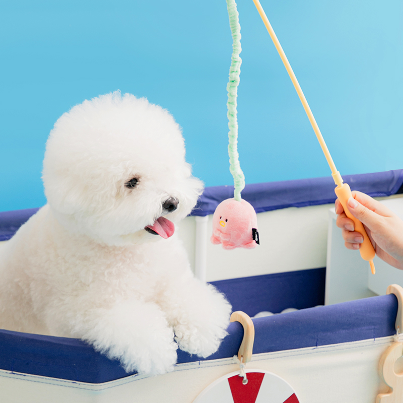 바잇미 캐치미 터그 낚시대 장난감 5종 (삑삑)