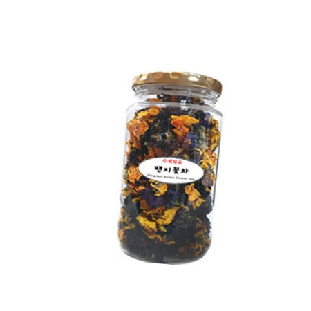 수제차 국내산 수제꽃차 다섯번 덖은 대용량 맨드라미꽃차30g