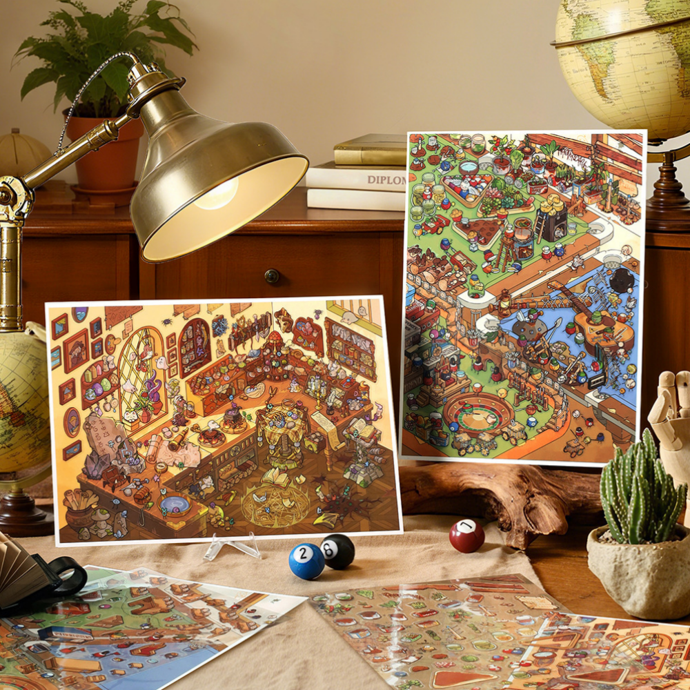 3d스티커 집꾸미기 유적탐험가 이미지 2