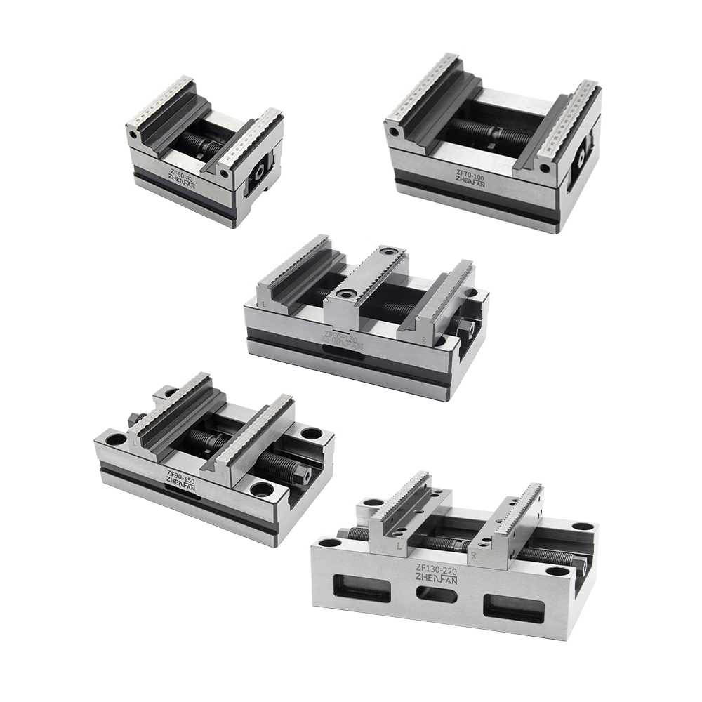 CNC 동심 바이스 클램프 정밀 가공 공작물 고정대 ZF-70100 - 상세 이미지 2