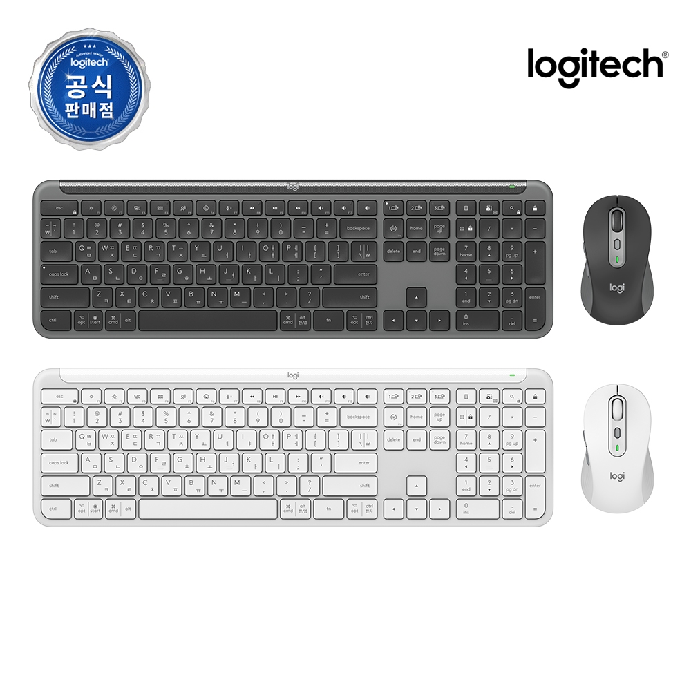 로지텍코리아 공식 Signature Slim MK950 Combo 그래파이트, 팬터그래프 - 상세 이미지 5