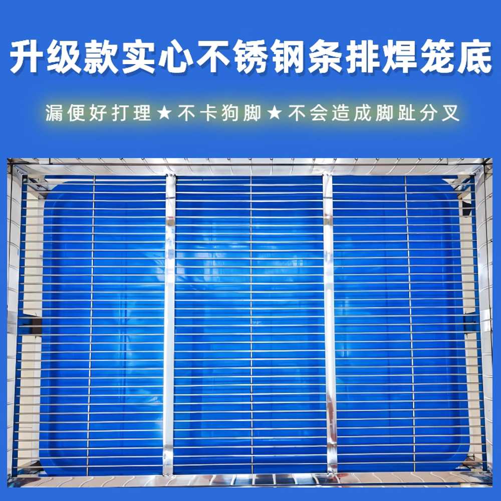 접이식 스텐 애견 울타리 이동식 실내외 안전펜스 초소형(80x51x64) 스틸바 무소음 - 상세 이미지 2