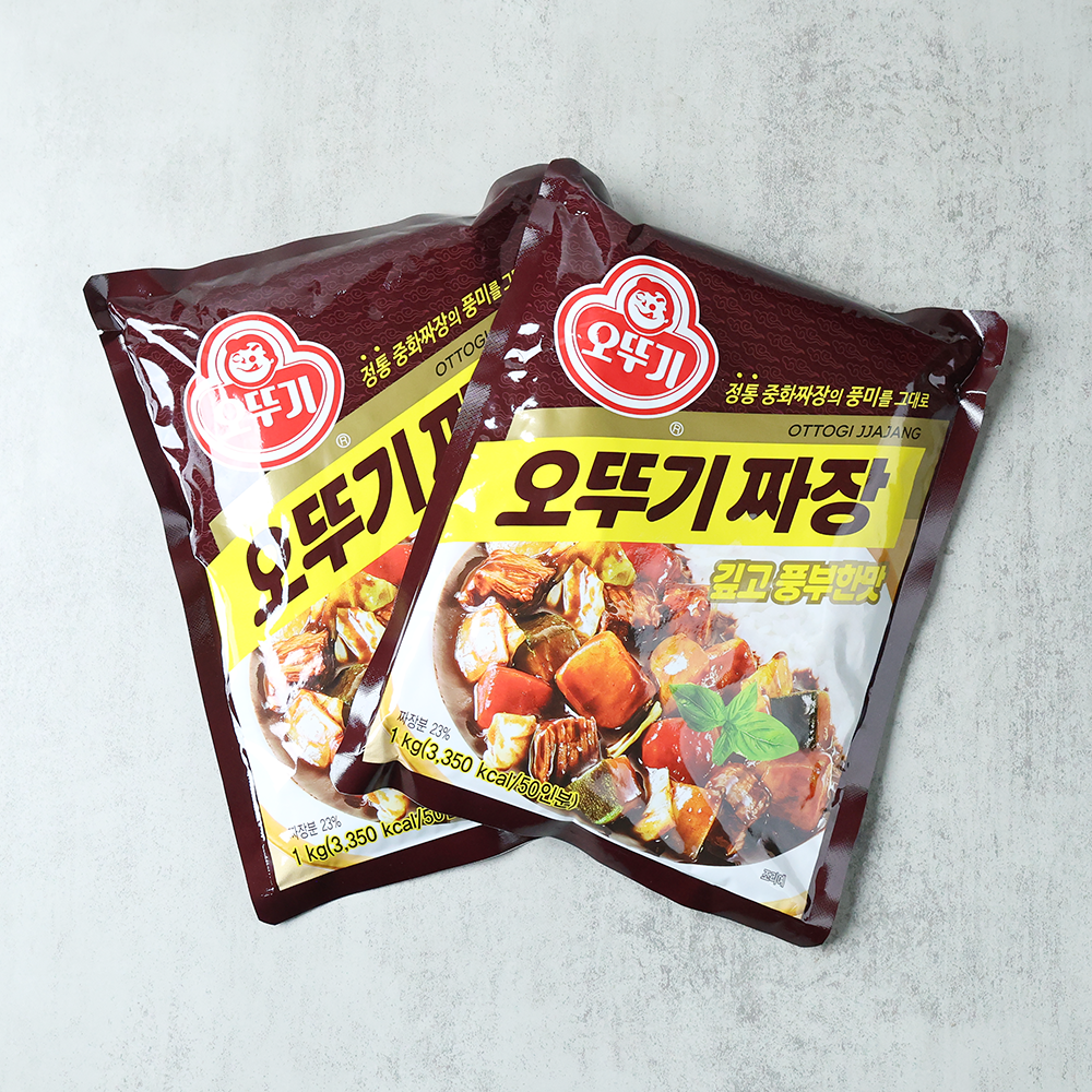 오뚜기 짜장가루 짜장분말 업소용 1kg, 10개 - 상품 이미지