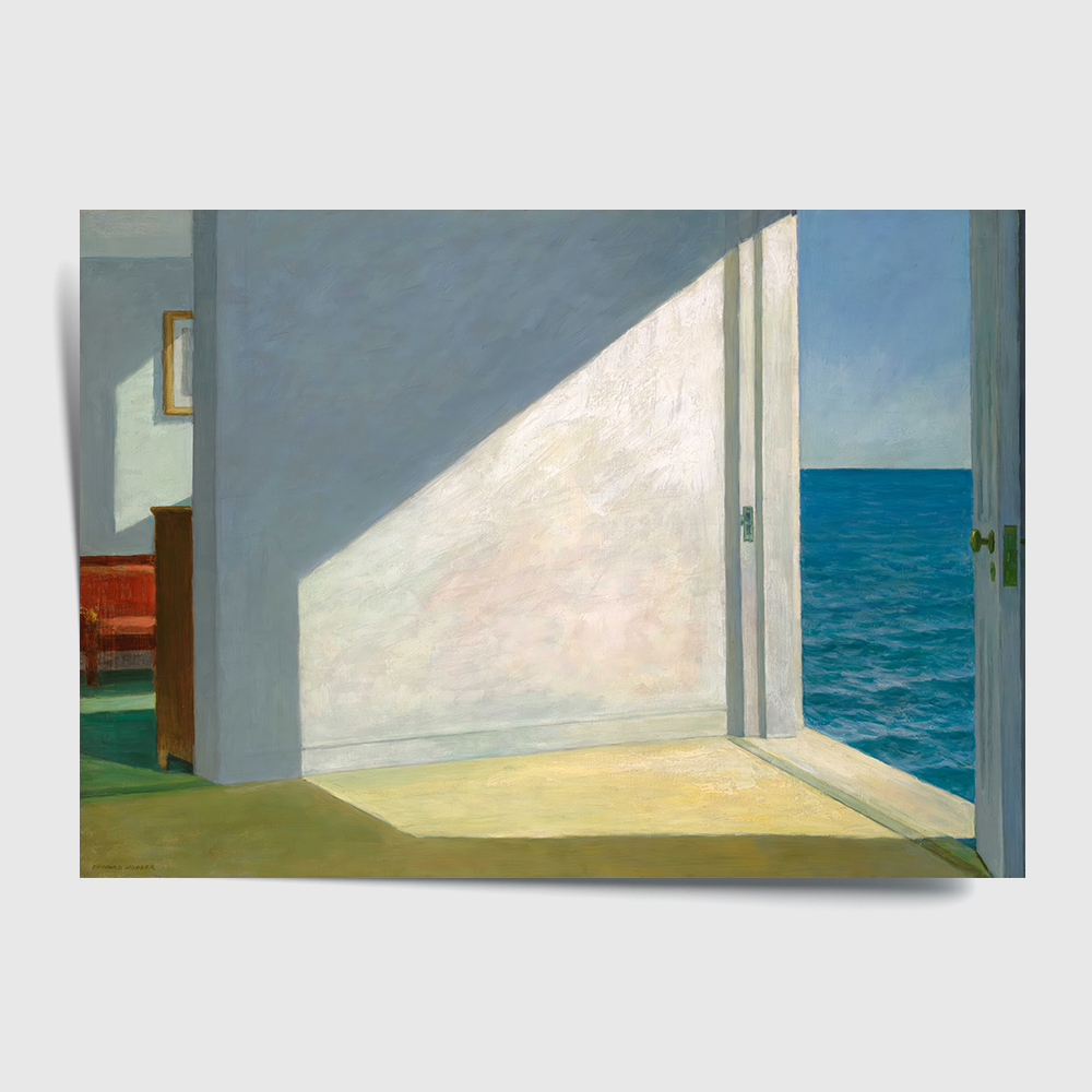 에드워드 호퍼 인테리어 그림 액자 포스터 명화 Rooms by the Sea 1951 - 상세 이미지 2