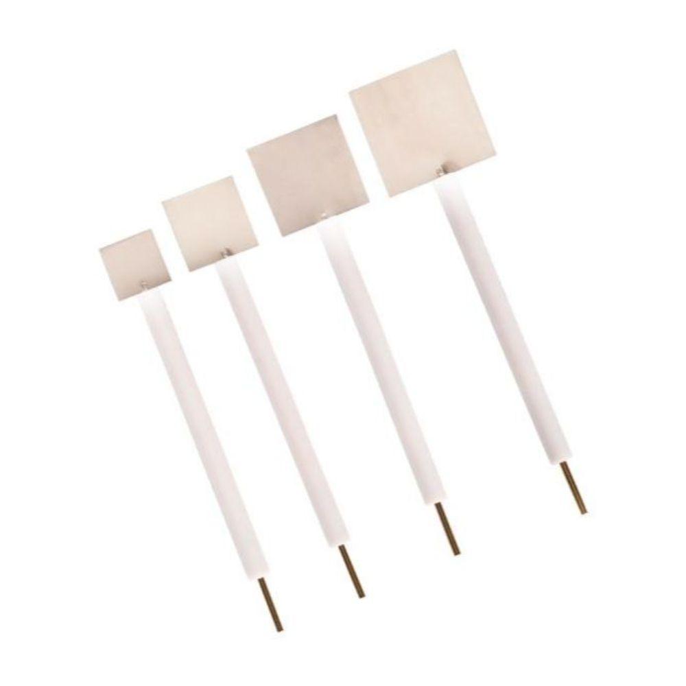 백금 전도율 측정 상대 노드 전극 10x10x0.3mm - 상품 이미지