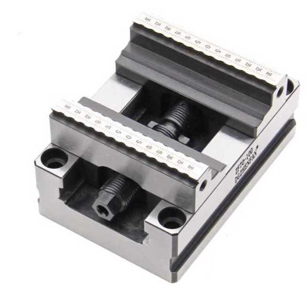 CNC 동심 바이스 클램프 정밀 가공 공작물 고정대 ZF-70100 - 상품 이미지