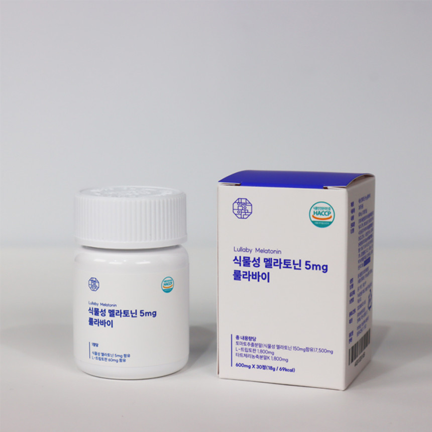 식물성 멜라토닌 정당 5mg 함유 룰라바이