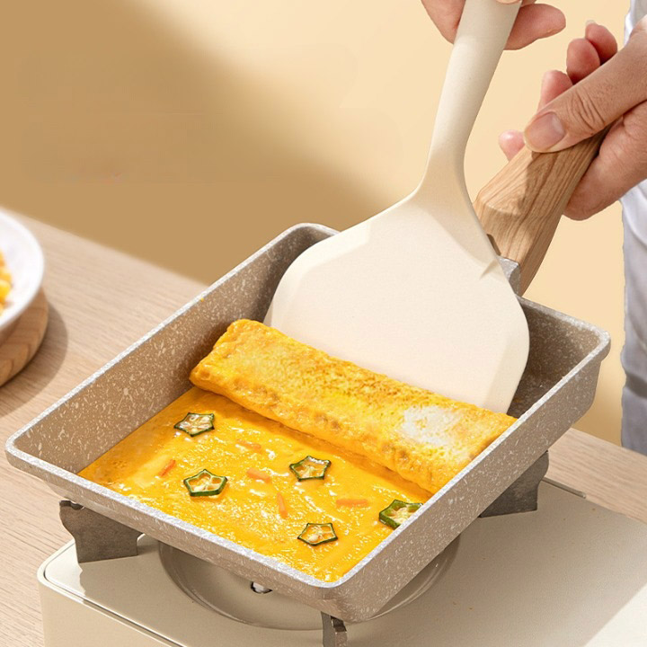 와이드 실리콘 뒤집개 주걱 12cm 조리도구 실리콘 계란말이용 계란말이 와이드뒤집개 - 상세 이미지 2