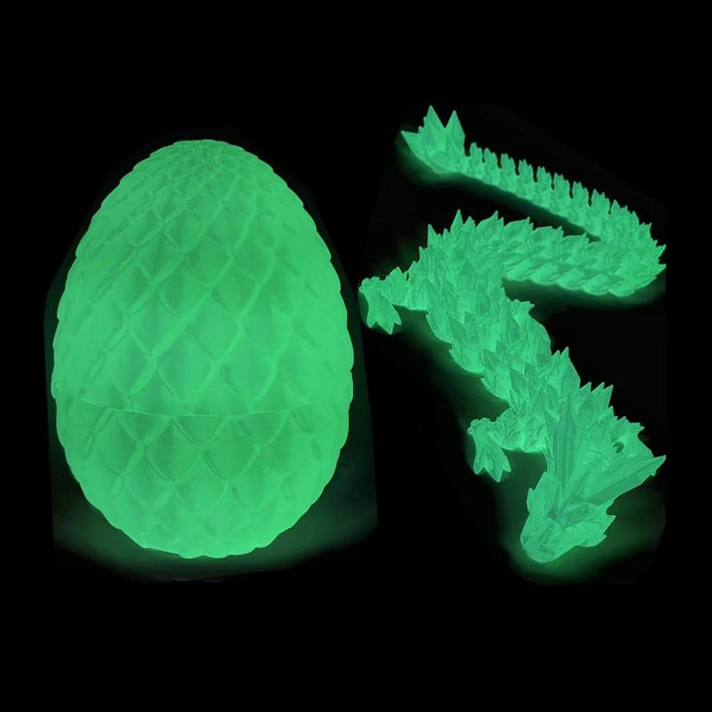 3D 프린트 관절 도마뱀 프라모델 피규어 키덜트 인쇄 프린터 파충류 모델 뱀 드래곤 - 상세 이미지 3