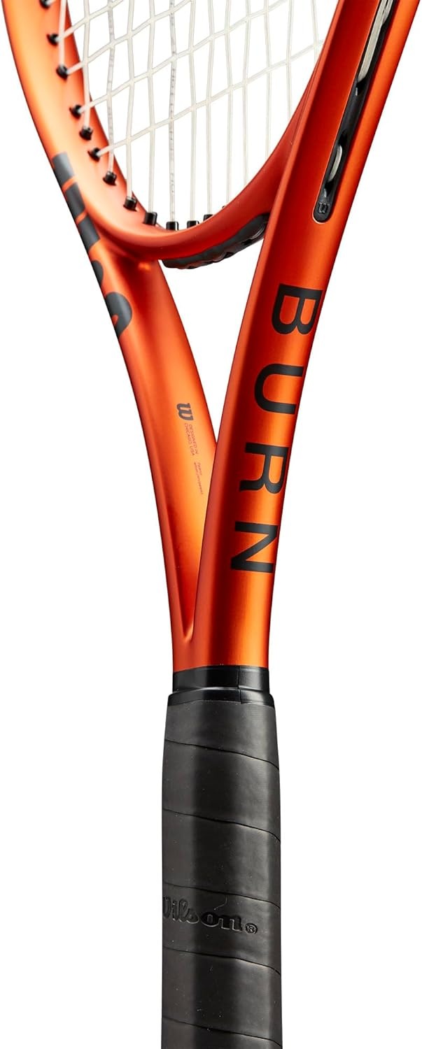 윌슨 번 100 V5.0 테니스 라켓 프레임전용 파워 스핀 밸런스 WR109010U