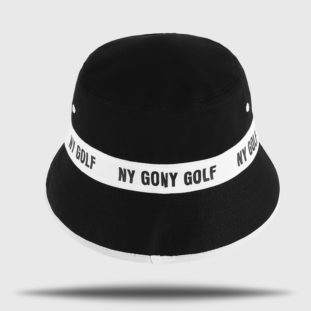 국내제작 탄탄 골프 버킷햇 NY GOLF 라인 벙거지모자 창모자 - 상세 이미지 4