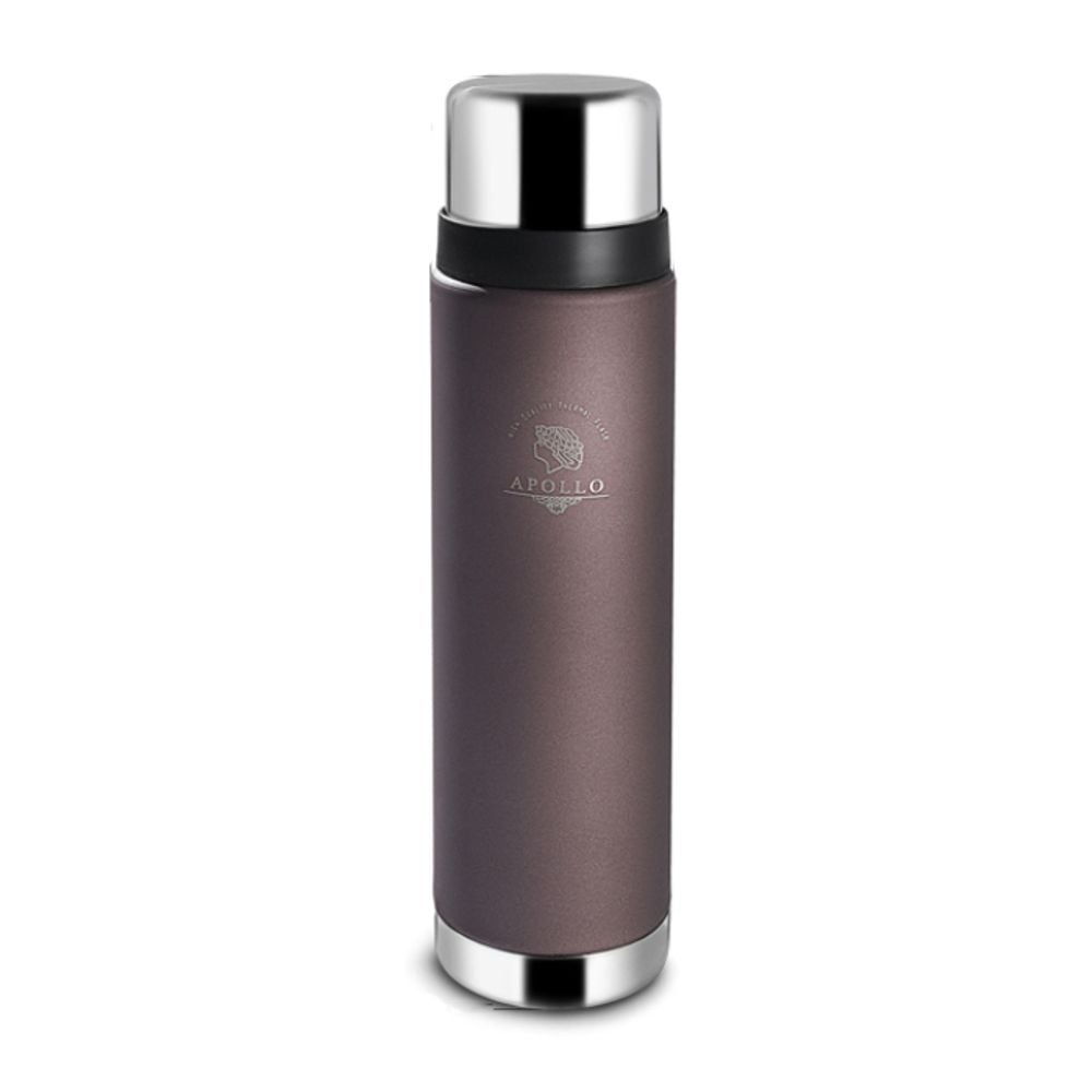 아폴로 국산 스텐 진공 보온병 골드브라운 800ml - 메인 이미지